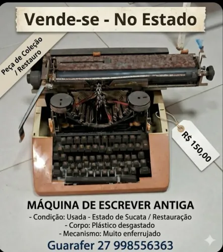 maquina de escrever