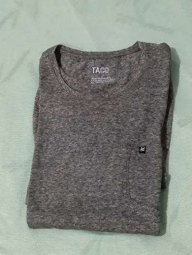 Camisa taco original cinza 