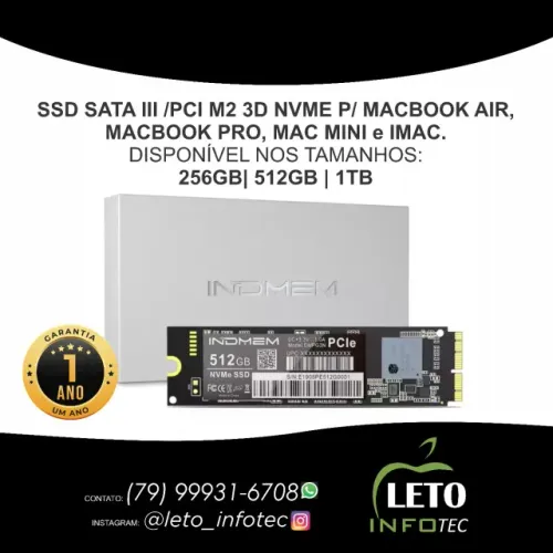 Ssd m2 nvme mac imac mac mini 256gb 512gb 1tb 
