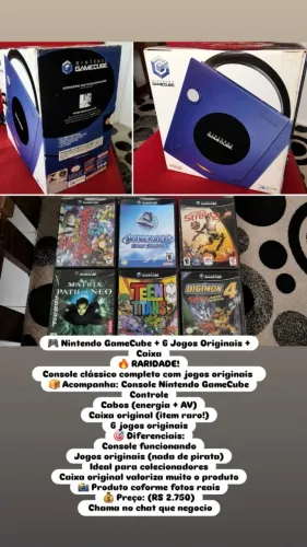 Game cube raridade 