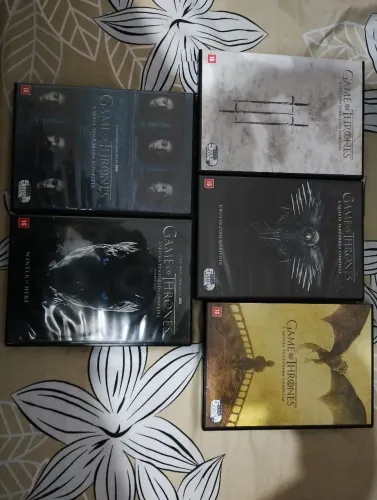 Game of Thrones 3-4-5-6-7 Temporada DVD original faço Olx pay