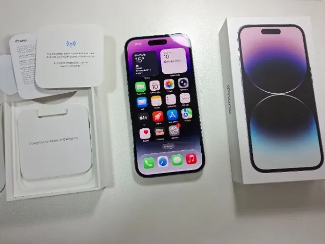 iPhone 14 PRO 256GB 100% Todo Original Perfeito Gar 1 Ano Loja até 12x SP CPS SJC