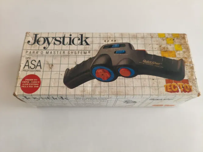 Controle Jostick Quickshot Tipo Asa Master System