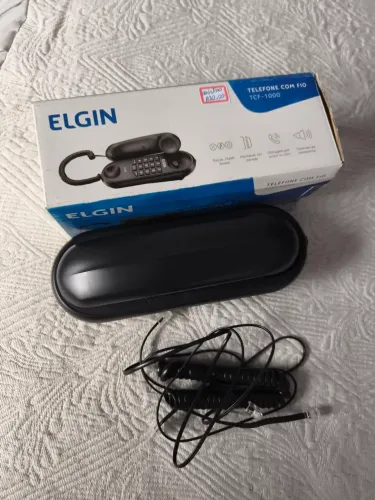 Telefone fixo Elgin novo