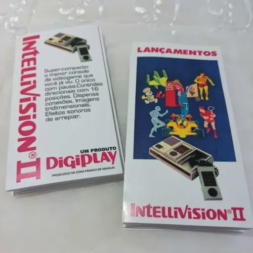 Catálogo Lançamentos Jogos Intellivision II