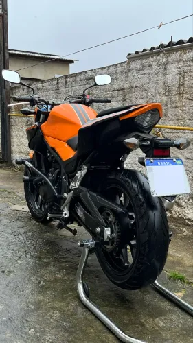 HONDA CB 500F LARANJA
