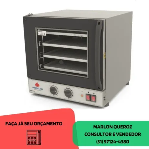Forno Turbo Fast Oven Elétrico Progas