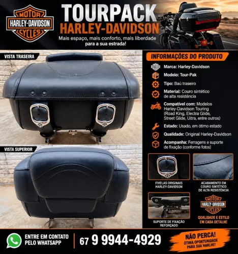 Tuorpack Harley Davidson Road king.