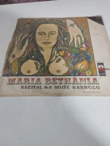 LP Maria Betânia recital original Odeon bom estado