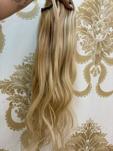 Mega Hair 3 telas cabelo brasileiro loiro