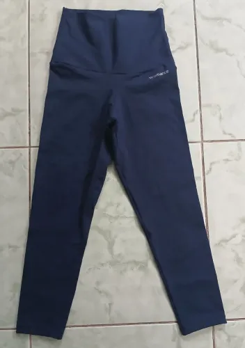 Desapego legging pp/p azul escuro 10 reais