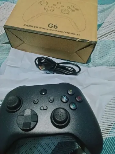 Controle Joystick G6 Hall Effect Tv Smart Pc Ios<br>