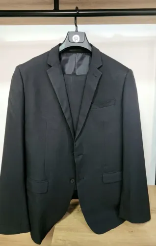 Kit Social Completo Masculino Preto - Terno + Calça + Camisa + Gravata