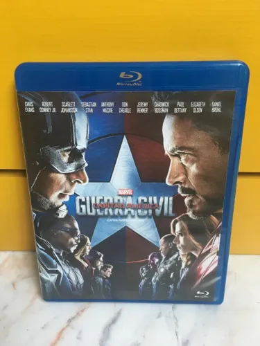 CAPITÃO AMÉRICA GUERRA CIVIL BLU RAY