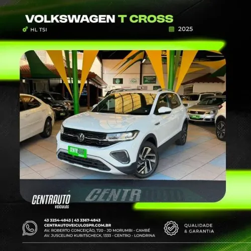 Volkswagen T-Cross Highline 1.4 TSI Flex 16V 5P AUT 2025