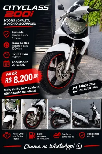 Moto Cityclass 200i super conservada