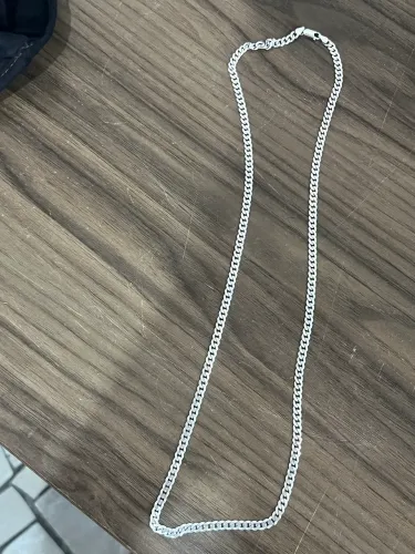 Corrente de prata 4,5mm 70cm