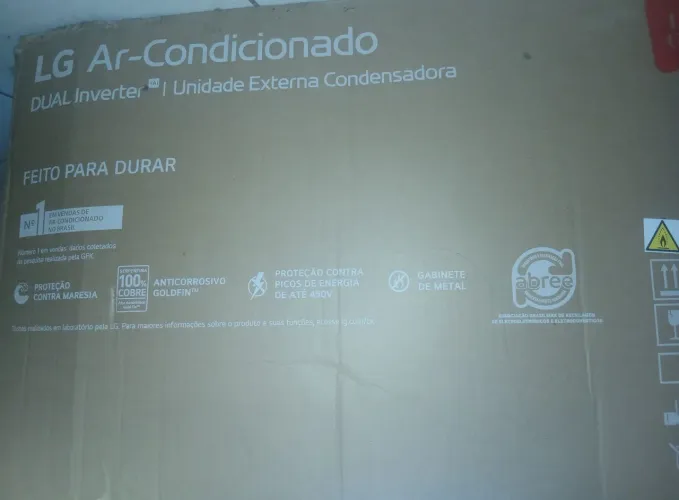 AR-CONDICIONADO LG DUAL INVERTER 9.000 BTUs