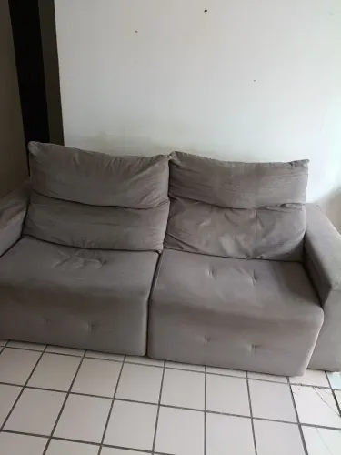 Sofa Retrátil, 2 Lugares, Em Ótimo Estado
