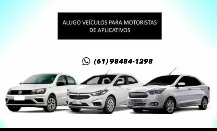 Locação de carro para aplicativo