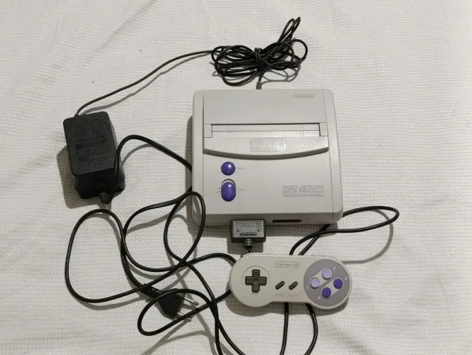 Super Nintendo Baby (Console+Fonte+Controle***ORIGINAIS***)