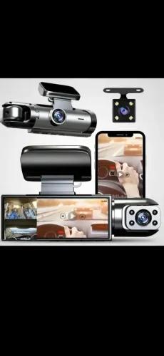 Câmera Automotiva Dvr Hd Wifi Lent Infravermelho Dupla+ Ré