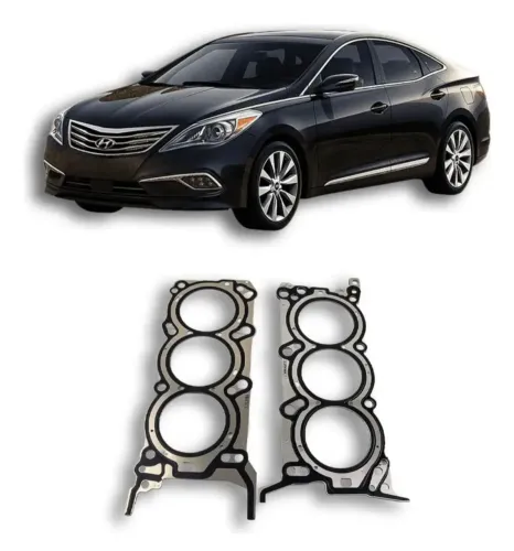 Junta Cabeçote Hyundai Azera 3.3 /<br><br>3.0 V6 24v Chapa | Compatível com<br><br>Hyundai Azera
