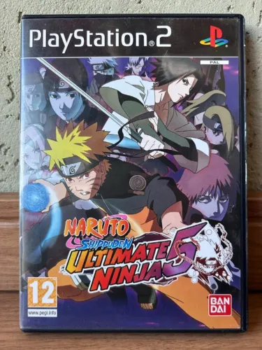 Naruto Shippuden - Ultimate Ninja 5 - PAL - PS2