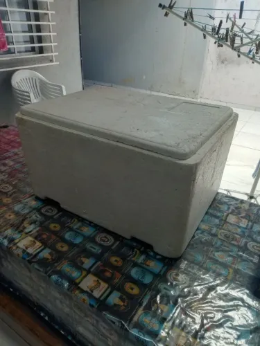 caixa termica de isopor grande