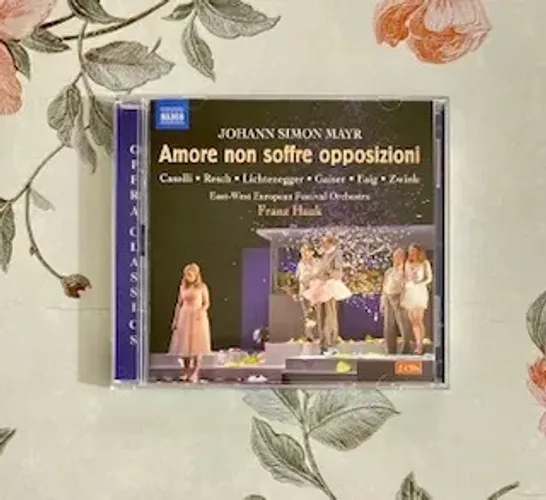 CD Duplo: Amore Non Soffre Opposizioni (de Johann Simon Mayr)Made in Germany