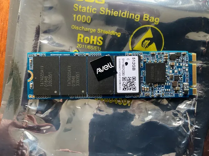NVMe Phison 512GB SSD