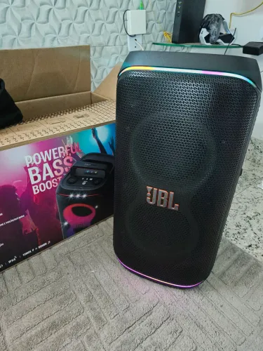 Jbl party box 120 zerada passo cartão 