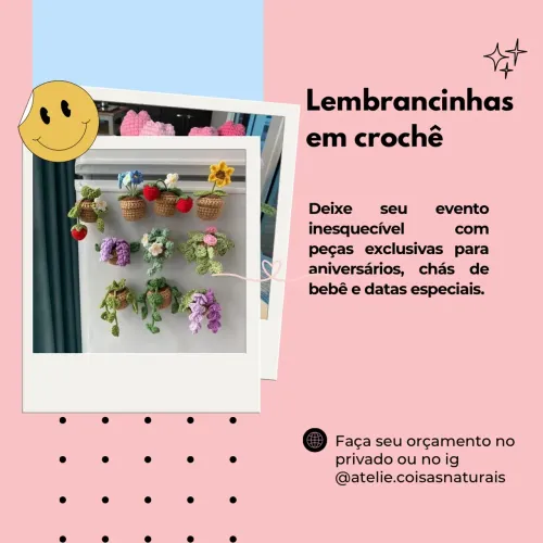 Lembrancinhas de crochê
