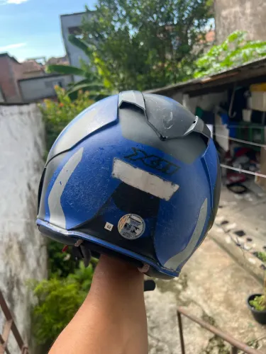 Capacete com óculos x11 N60