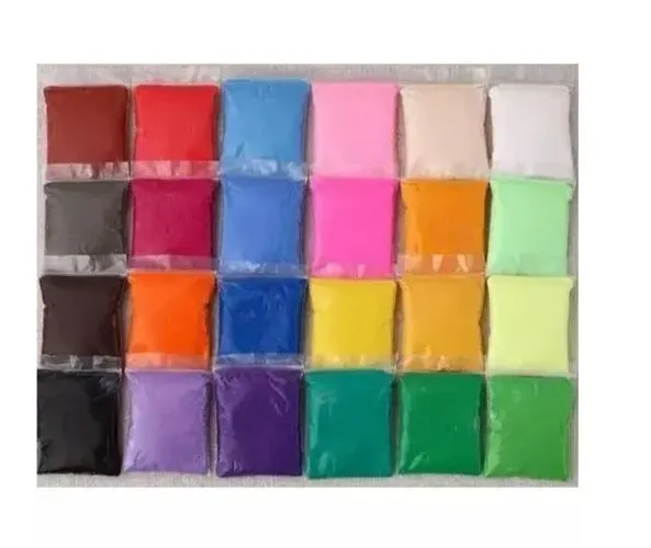 1kg De Areia Tratata colorida p/ Decoração ou Playdrounds para Crianças Brincar R$4,50