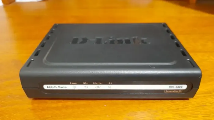 Modem Roteador ADSL2/2+ D-Link DSL-500B Generation II Com Fonte