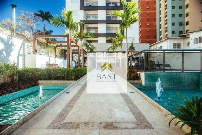Apartamento com 1 dormitório para alugar, 47 m² por R$ 4.295,00/mês - Cambuí - Campinas/SP