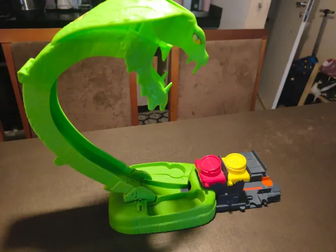 Pista hot Wheels cobra serpente 