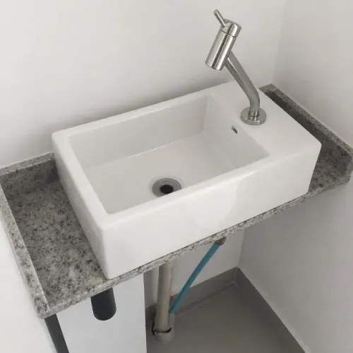 Pedra de Lavabo + Cuba Celite - Nova e sem uso