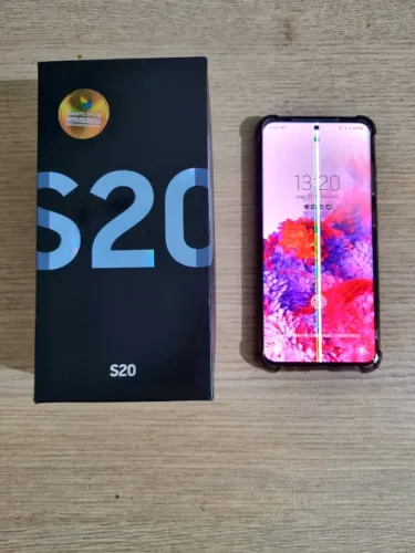 Galaxy S20 256GB Azul Completo Com Caixa Original e Nota Fiscal
