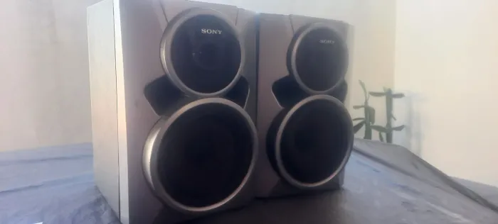 caixas de som Sony minisystem