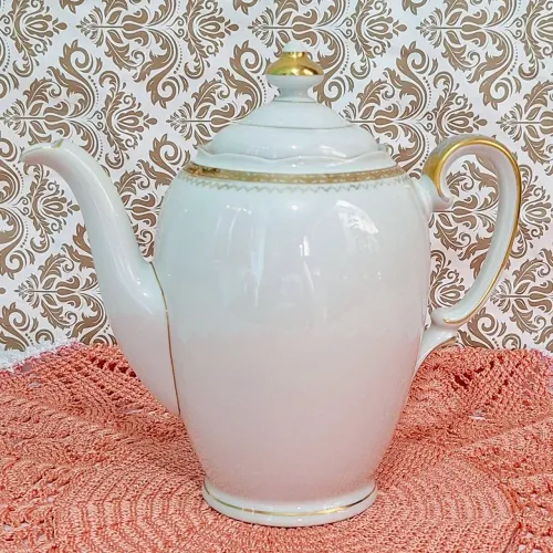 Bule para café porcelana KPM