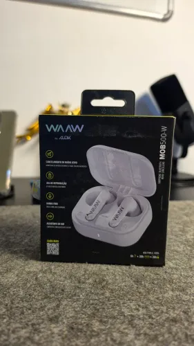Fone de ouvido WAAW MOB500-W