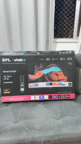         Smart TV EFL 32? Nova na Caixa