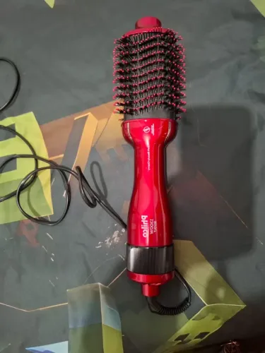 Escova de alisamento giratória Philco 1300 W Bivolt 