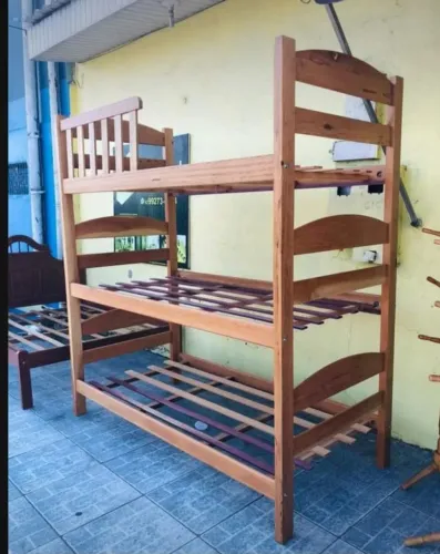 triliche em madeira maciça de lei 