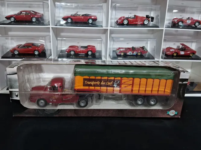 Miniatura Caminhão Articulado Escala 1 43