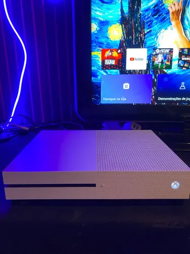 Xbox One S Branco + 2 Controles Originais | Muito Conservado