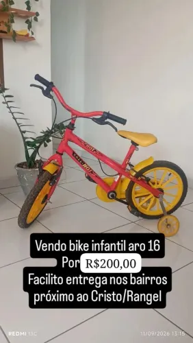 Bicicleta infantil aro 16