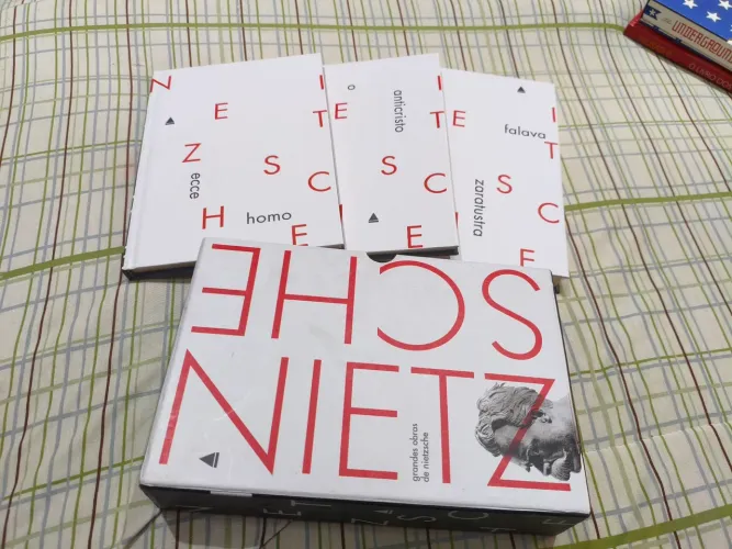 Box Grandes Obras de Nietzsche Editora Nova Fronteira Livro